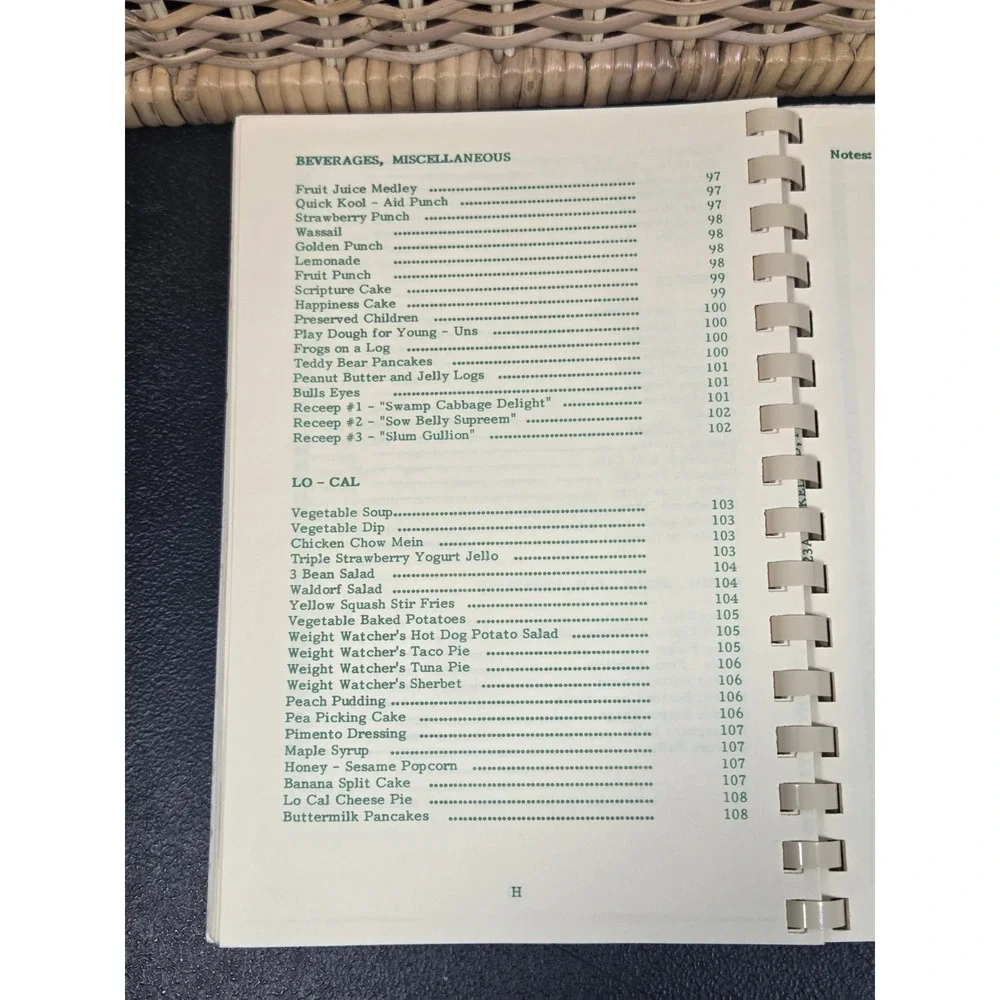 Christ Memorial Baptist Church Cookbook Lakeland, FL‎ 1992 Spiral Vintage